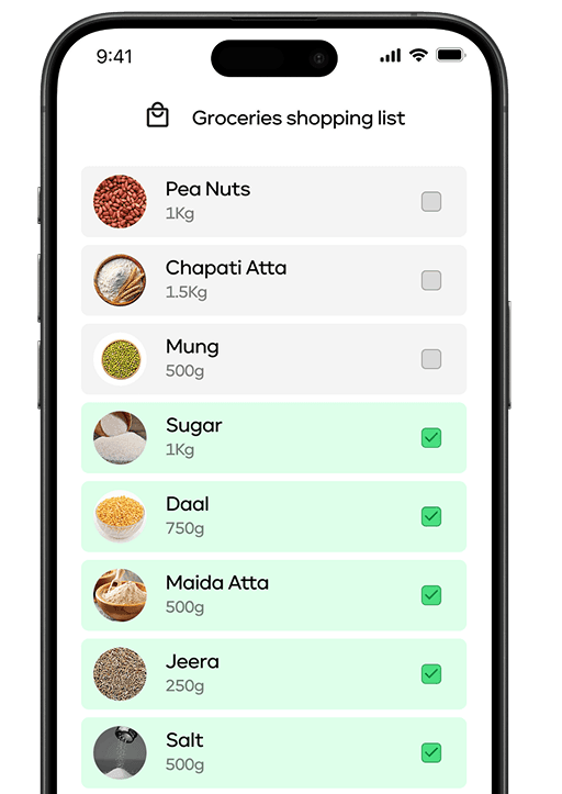 Shopping List App